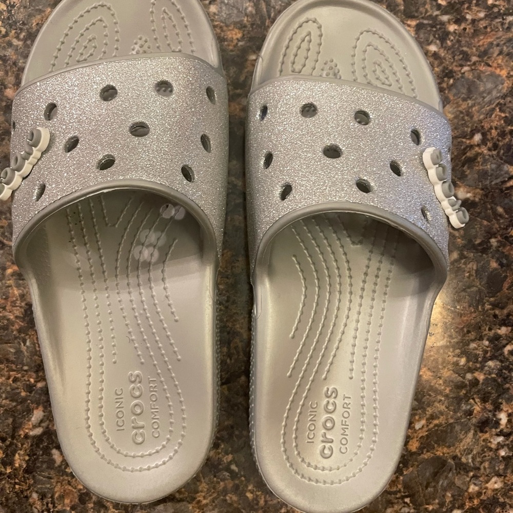 Glitter slides